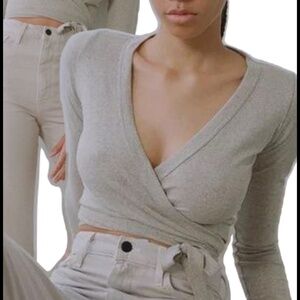 OZMA WRAP HEATHER GREY XL